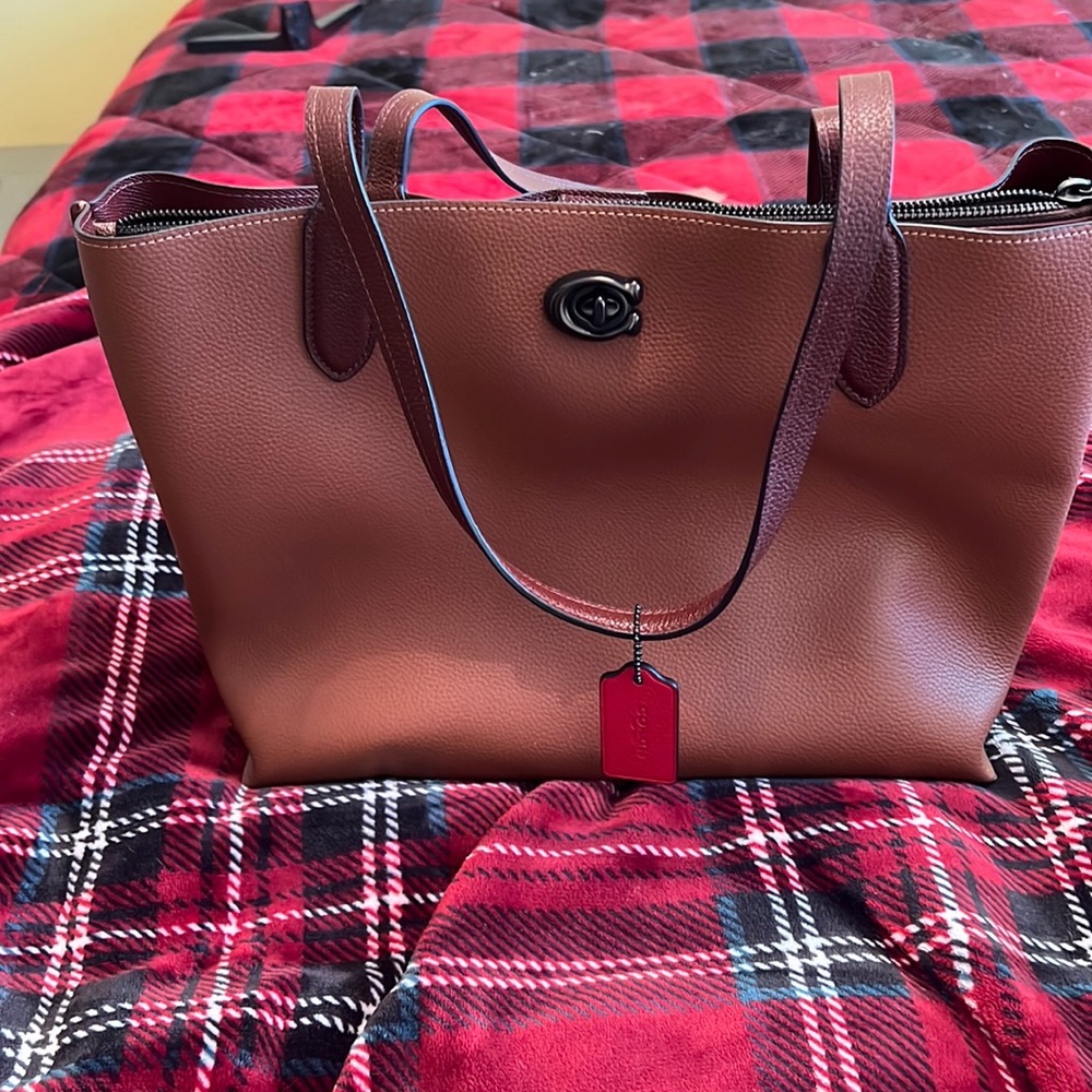 Coach bucket bag, brown